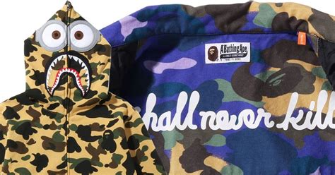 are there fake bape clothes|real bape clothing.